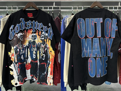 Godspeed Washed Skull Court Graphic Tee