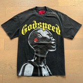 Godspeed Cyber Android Graphic Tee in Black/Yellow
