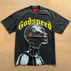 Godspeed Cyber Android Graphic Tee in Black/Yellow