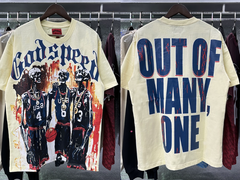 Godspeed Cream Basketball Skull Graphic Tee